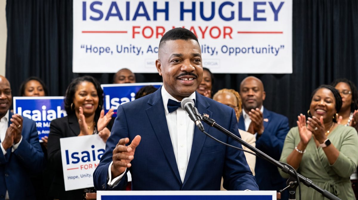 From Baker Village to City Hall: Isaiah Hugley Makes History as Columbus's First Elected Black Mayor