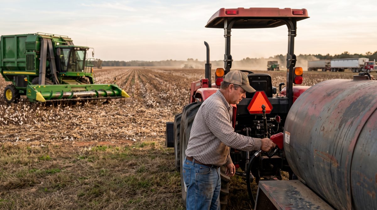 New Federal Order Lifts Penalties on "Red" Farm Diesel on Highways Through Dec. 31. What It Means in Georgia and Alabama