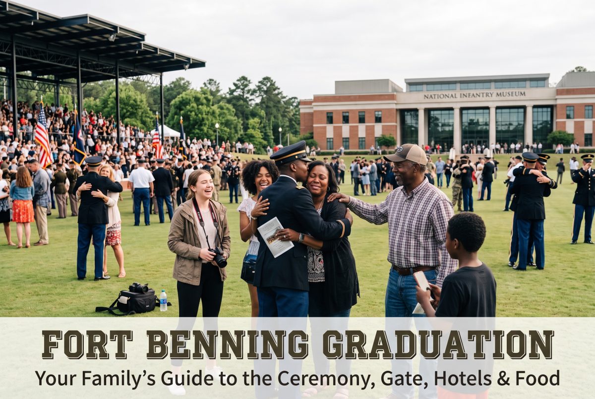 Fort Benning Graduation in Columbus: Your Family's Guide to the Ceremony, the Gate, Hotels and Food
