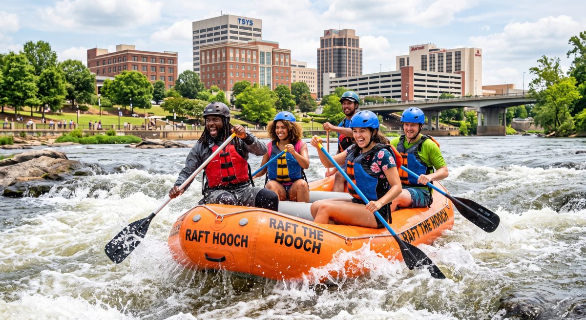 Columbus's Whitewater by the Numbers: 2.5 Miles, 45,000 Rafters a Year and 2 Dams That Came Down