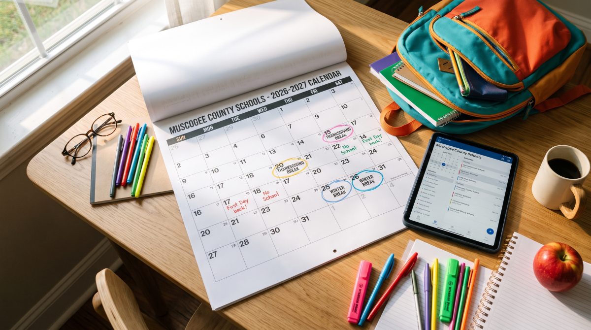 180 School Days: Muscogee County Schools' 2026–27 Calendar, With Every Day Off and Break