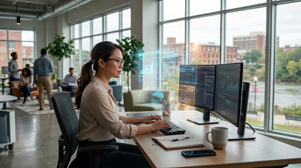 As artificial intelligence continues to reshape the workplace, 10 key occupations in Columbus, GA, and Phenix City, AL, face significant transformation over the next five years.
