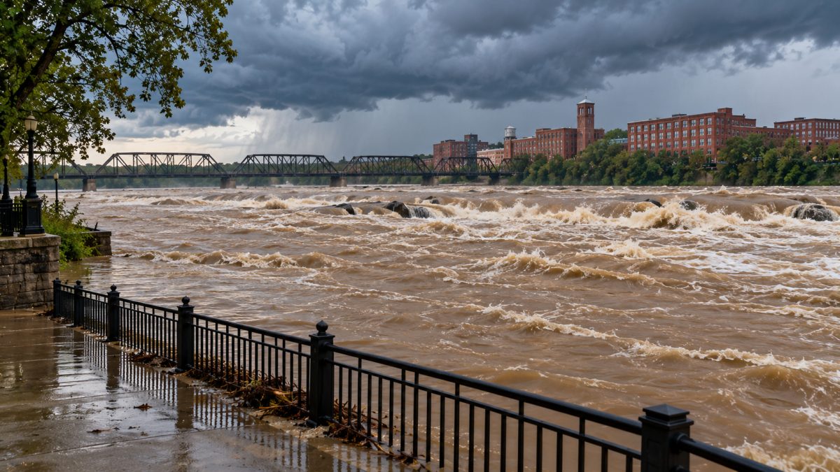 The Chattahoochee's biggest recorded flood at Columbus came on March 15, 1929, at 198,000 cubic feet per second.