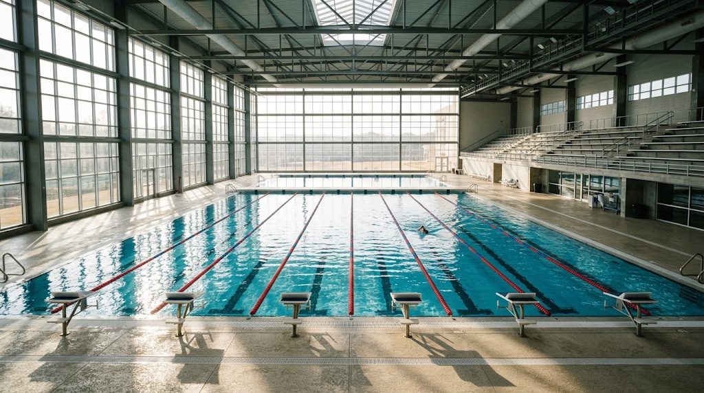 The Columbus Aquatics Center is open year-round, with admission from $2 to $5 for Muscogee County residents.