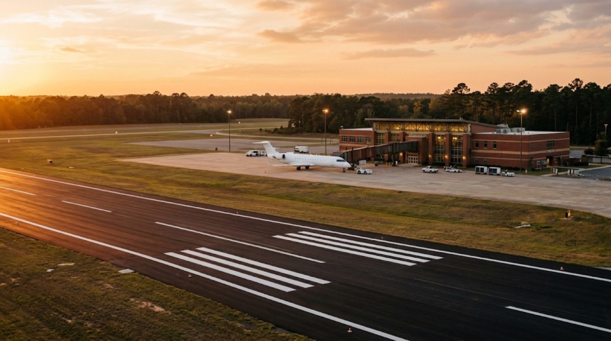 Columbus Airport traces its history to the 1940s and rebuilt its main runway in 2025.
