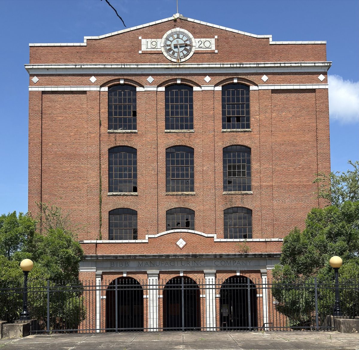 Bibb City was its own city from 1909 to 2000. Its historic district was listed on the National Register in 2010.