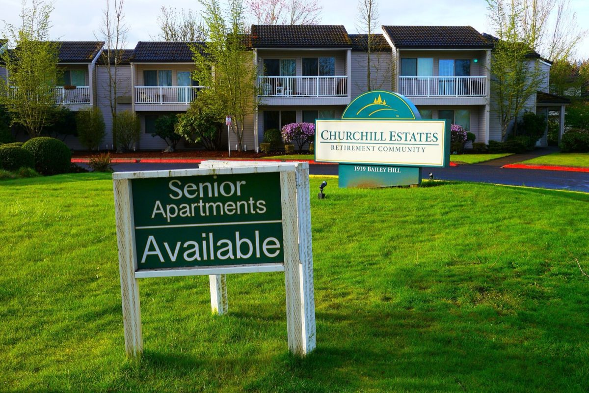 Harper Woods II would add 198 apartments for residents 55 and older on Warm Springs Road (file photo, not the Columbus project). Comments are due Nov. 3.