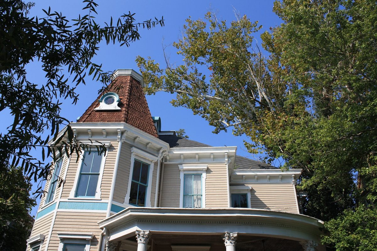 A home in the Columbus Historic District near Uptown.