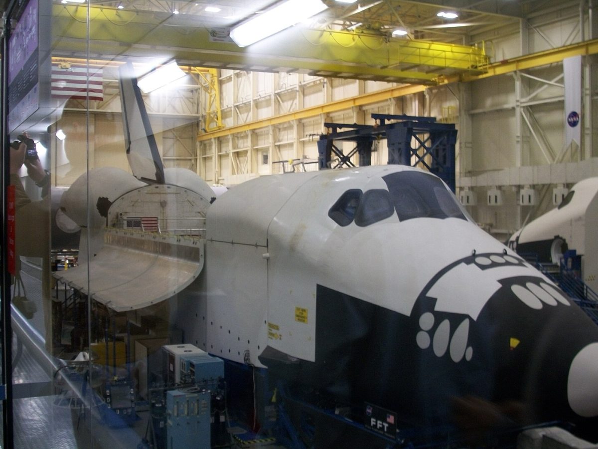 A space shuttle mockup at NASA's Space Vehicle Mockup Facility (file photo).