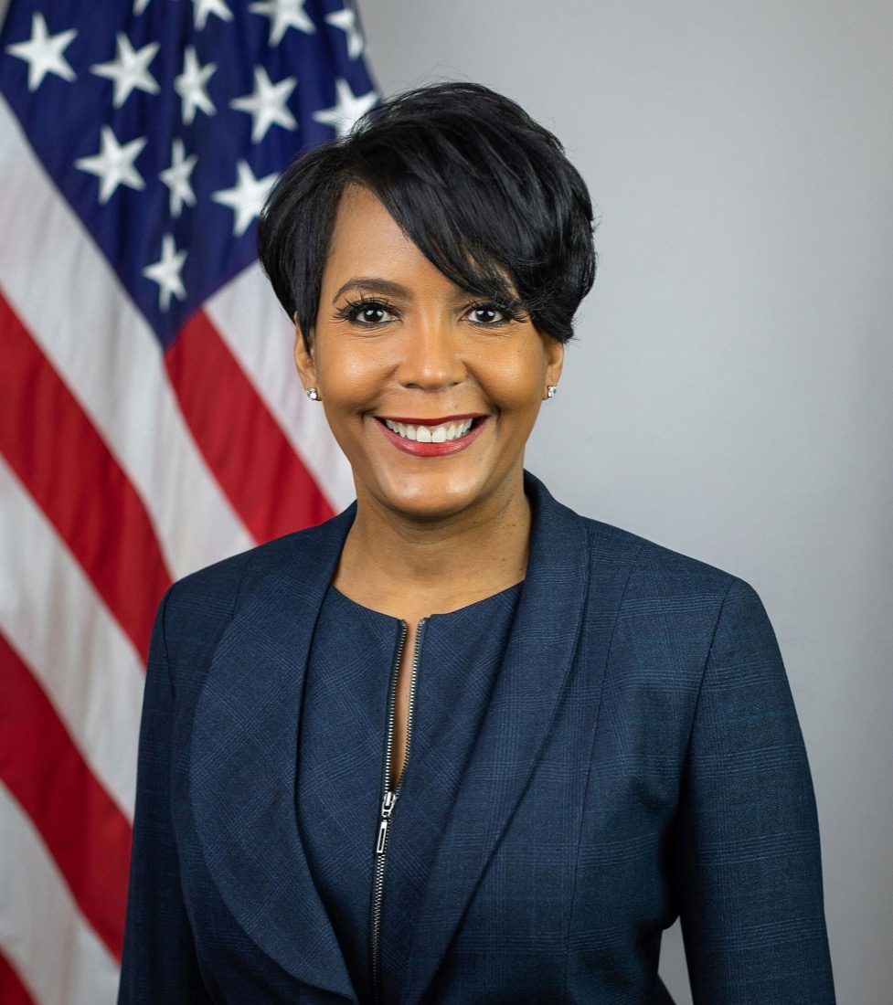 Keisha Lance Bottoms, the Democratic nominee for governor, in an official portrait from 2022.