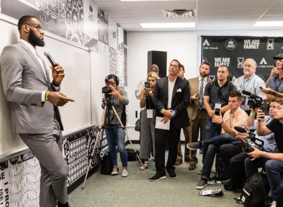 LeBron James Foundation Opens New School Campus