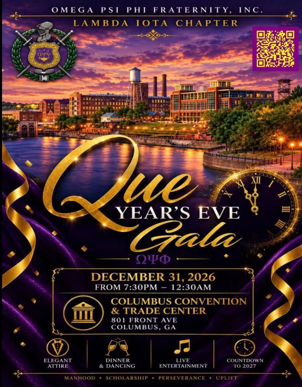 Flyer for Que Year's Eve