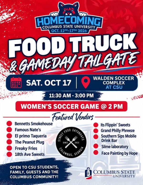 Flyer for Food Truck & Gameday Tailgate