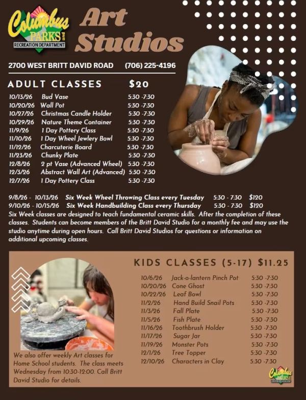 Flyer for Art Studios