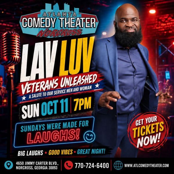 Flyer for Atlanta Comedy Theater