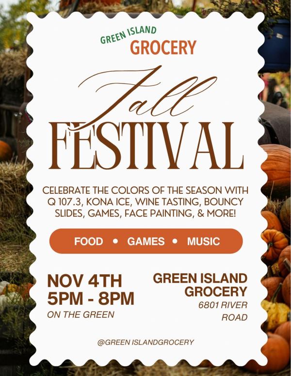 Flyer for Fall Festival
