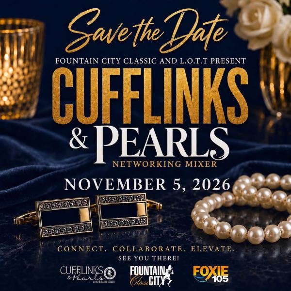 Flyer for Cuff Links & Pearls