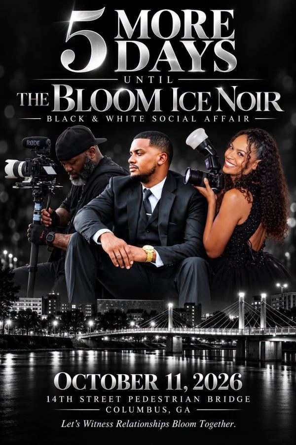 Flyer for The Bloom Ice Noir